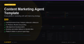 Content Marketing Agent Template